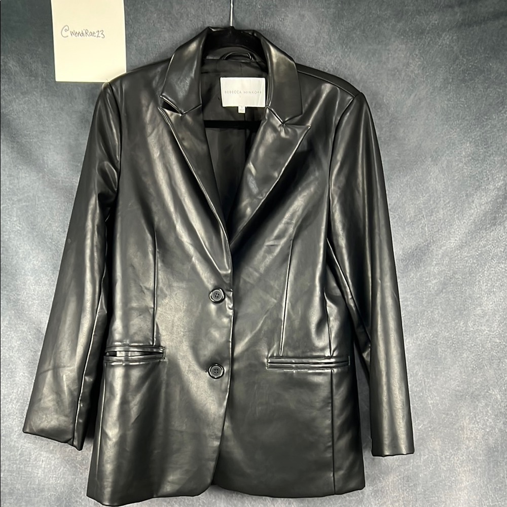Rebecca Minkoff Black Blazer-Style Jacket, S
